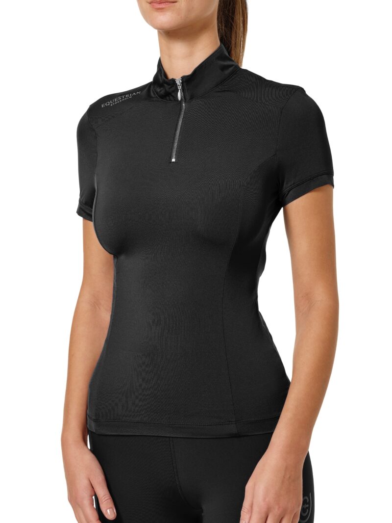 Equestrian Stockholm - UV Protection Top Short Sleeve - Black edition