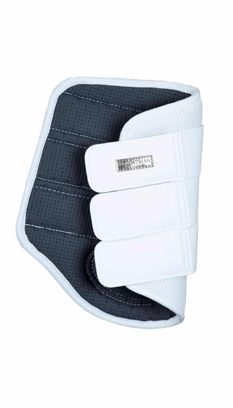 Equestrian Stockholm - Classic Mesh Brushing Boots - White Silver - Image 4
