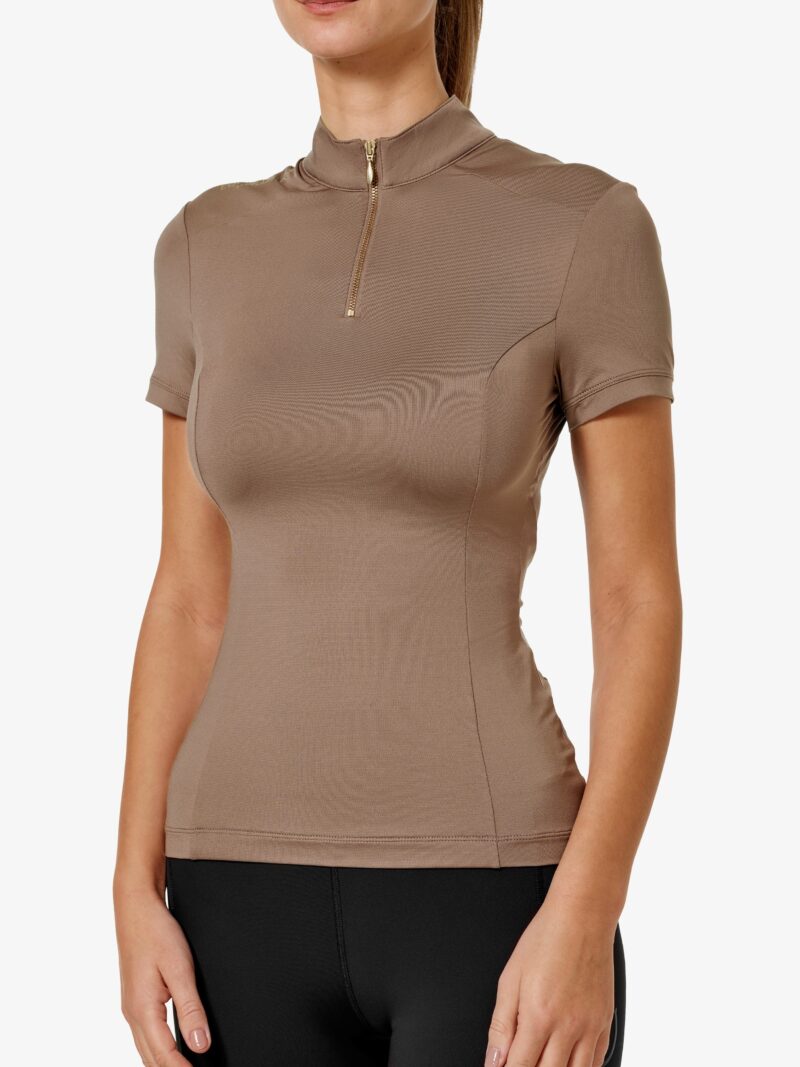 Equestrian Stockholm - UV Protection Top Short Sleeve - Champagne