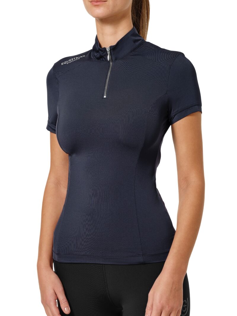 Equestrian Stockholm - UV Protection Top Short Sleeve - Midnight Blue