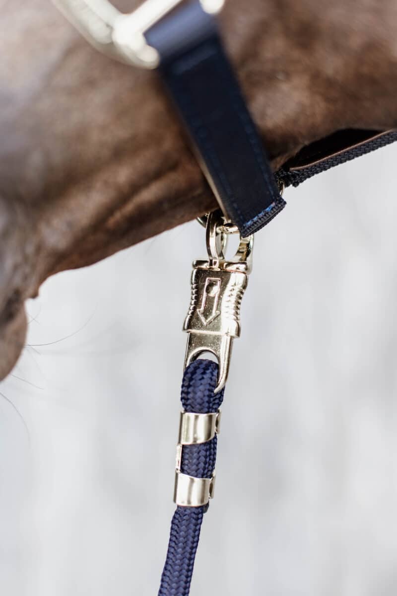 Kentucky Horseware - træktov m. panikhage - Navy - Billede 3
