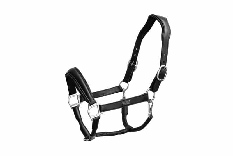 Equestrian Stockholm - Anatomiske Lædergrime - Black Edition
